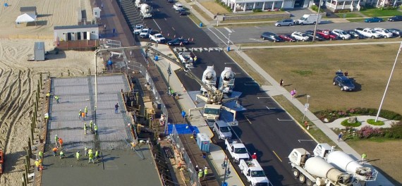 Taylor Pavilion Elevated Structural Slab Pour